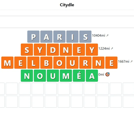 Citydle game