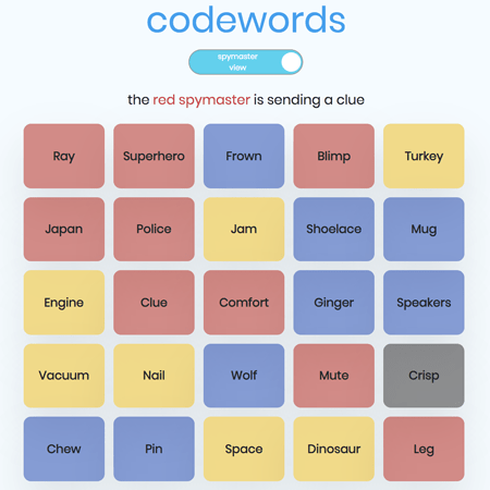 Codewords game